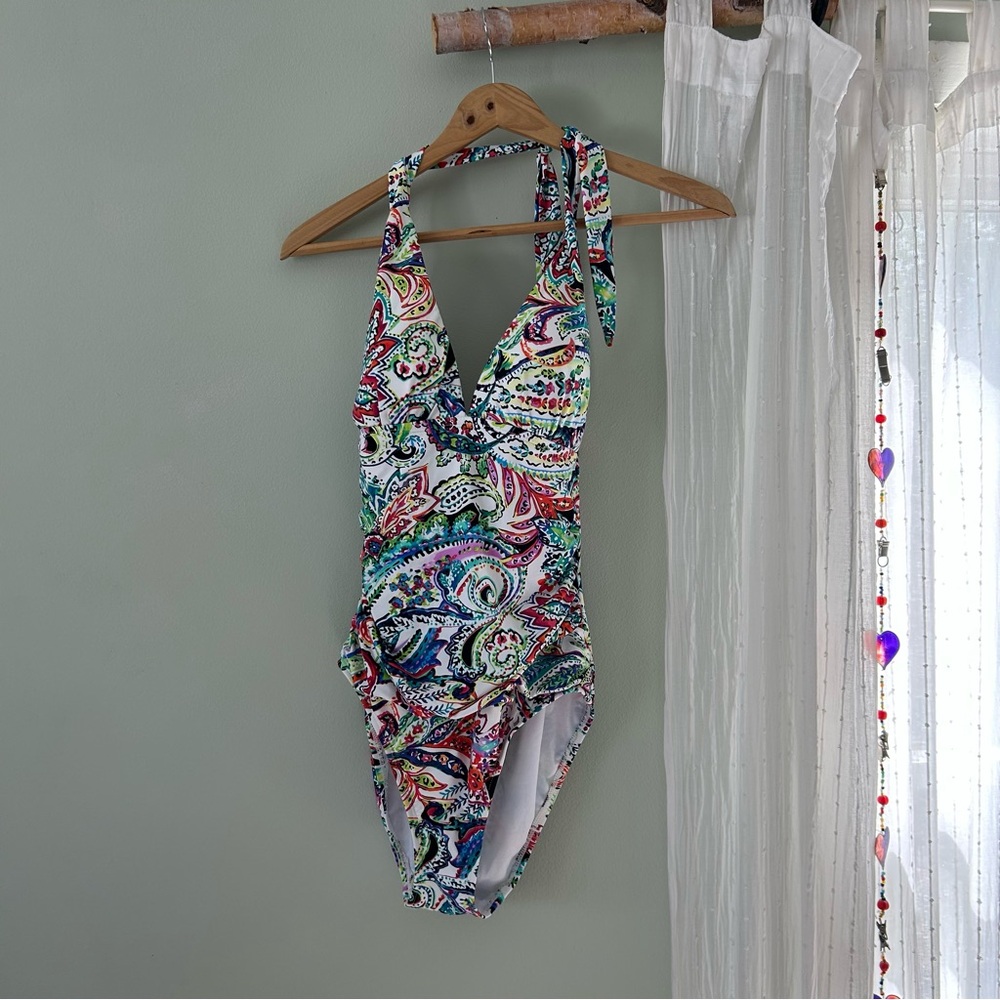 Ralph Lauren Multicolor Floral Swimsuit